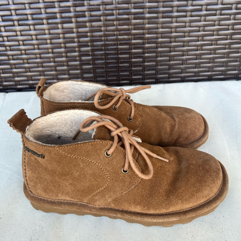 Cozy Brown Suede Boots